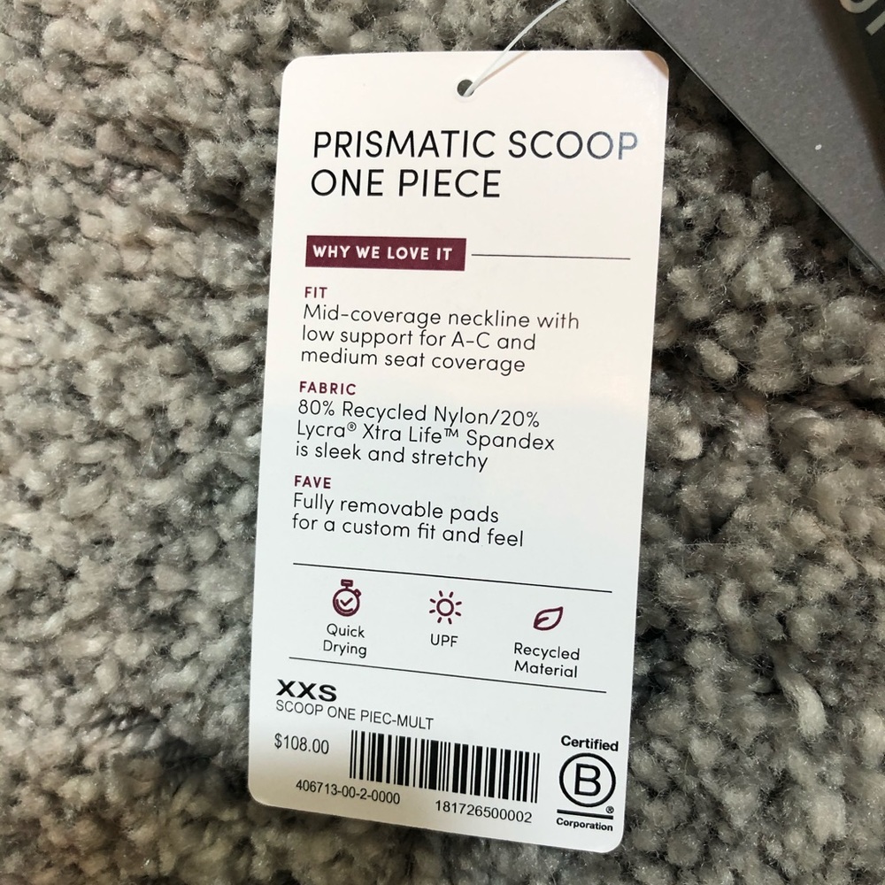 ATHLETA MULTICOLOR SCOOP ONE PIECE - Picture 5 of 5